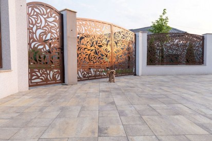 curte cu pavaj Baroc P10 - Solado Baroc P10 Pavele si dale premium plus
