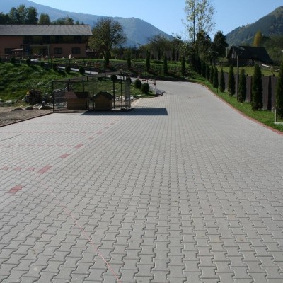 ELIS PAVAJE Detalii pavaj dublu T t9 - Pavele si borduri din beton pentru pavaje exterioare