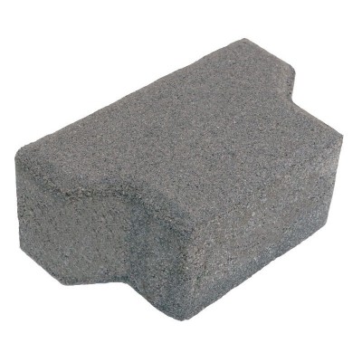 ELIS PAVAJE Dublu T T 9 - gri ciment - Pavele si borduri din beton pentru