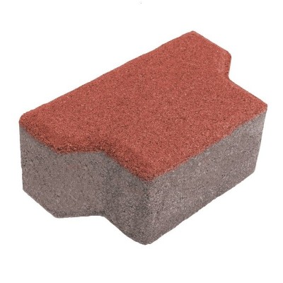 ELIS PAVAJE Dublu T T 9 - rosu - Pavele si borduri din beton pentru pavaje