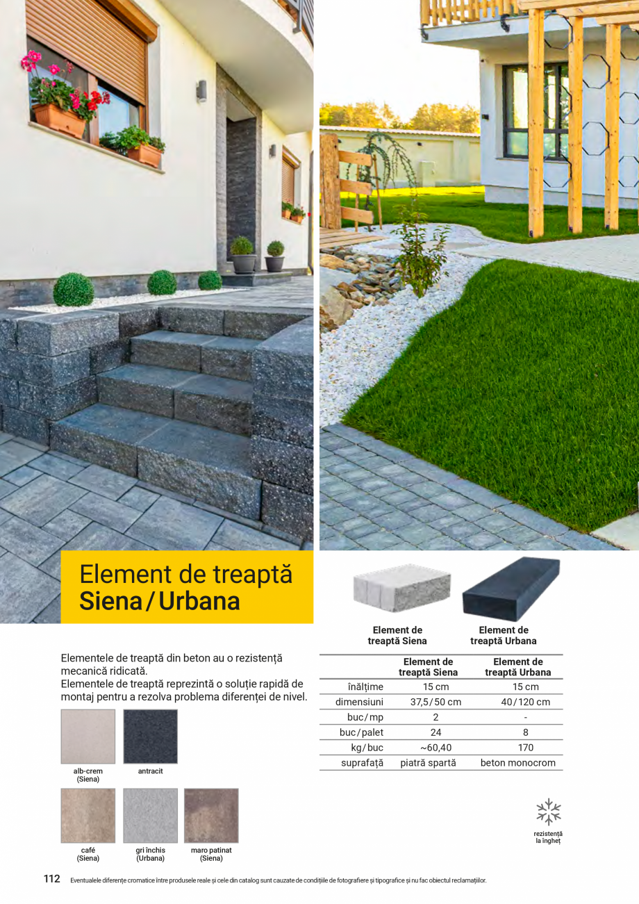 Pagina 112-Catalog - Elis Pavaje - 2024-2025 - Dale pentru pardoseli exterioare, alei sau terase ELIS PAVAJE...