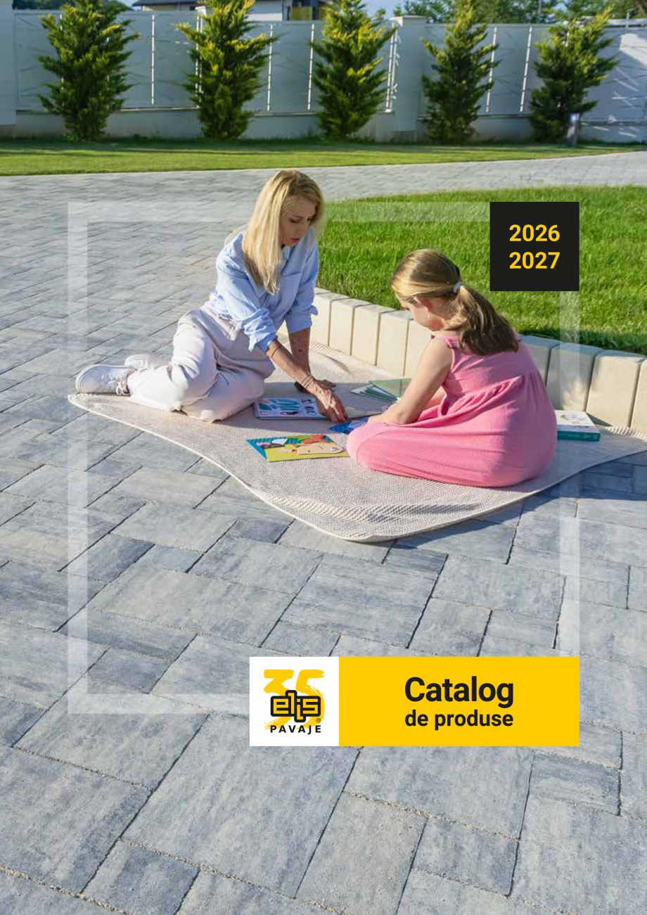 Pagina 1-Catalog de produse Elis  Pavaje 2026-2027 - Dale pentru pardoseli exterioare ELIS PAVAJE Catalog,...