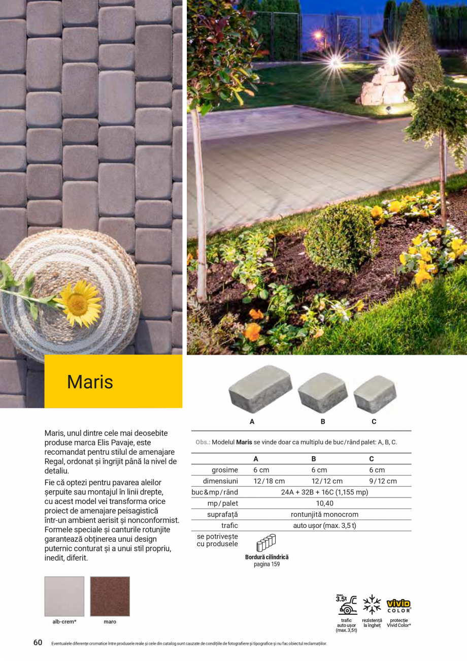 Pagina 56-Catalog de produse Elis  Pavaje 2026-2027 - Dale pentru pardoseli exterioare ELIS PAVAJE Catalog,...