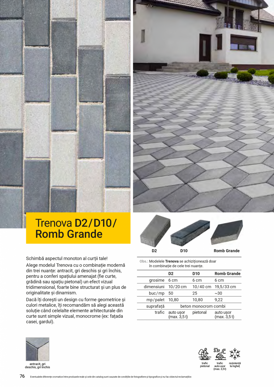 Pagina 72-Catalog de produse Elis  Pavaje 2026-2027 - Dale pentru pardoseli exterioare ELIS PAVAJE Catalog,...