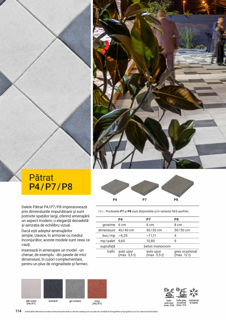 Pagina 114-Catalog de produse Elis  Pavaje 2026-2027 - Dale pentru pardoseli exterioare ELIS PAVAJE Catalog,...