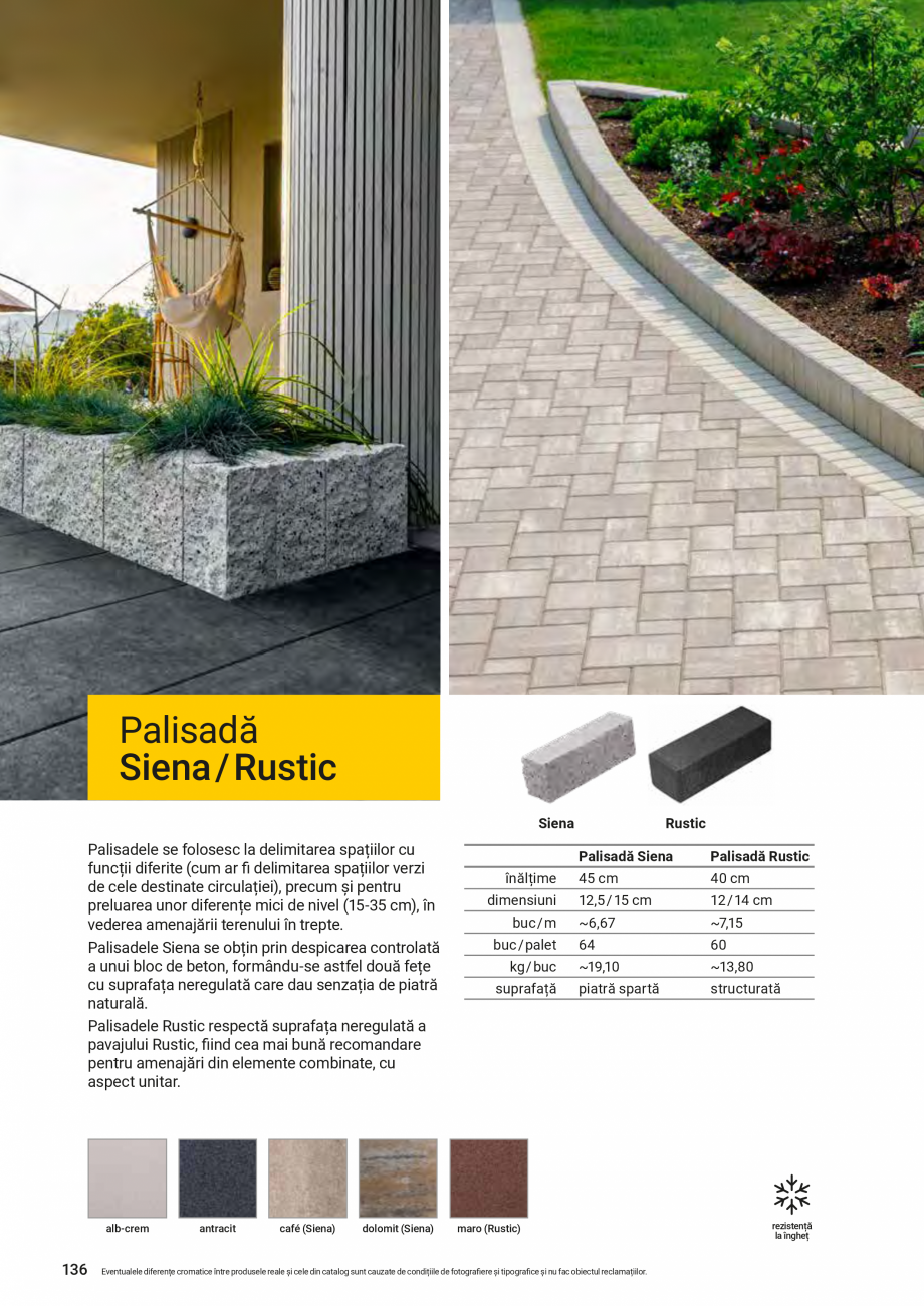 Pagina 136-Catalog de produse Elis  Pavaje 2026-2027 - Dale pentru pardoseli exterioare ELIS PAVAJE Catalog,...