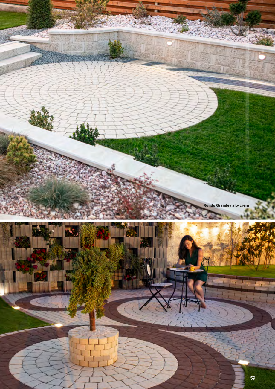 Pagina 49-Catalog - Elis Pavaje - 2024-2025 - Jardiniere din beton pentru terasa si gradina ELIS PAVAJE...