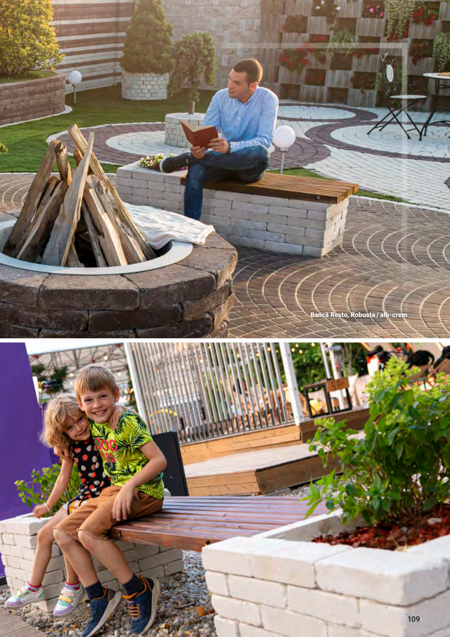 Pagina 108-Catalog - Elis Pavaje - 2024-2025 - Jardiniere din beton pentru terasa si gradina ELIS PAVAJE...