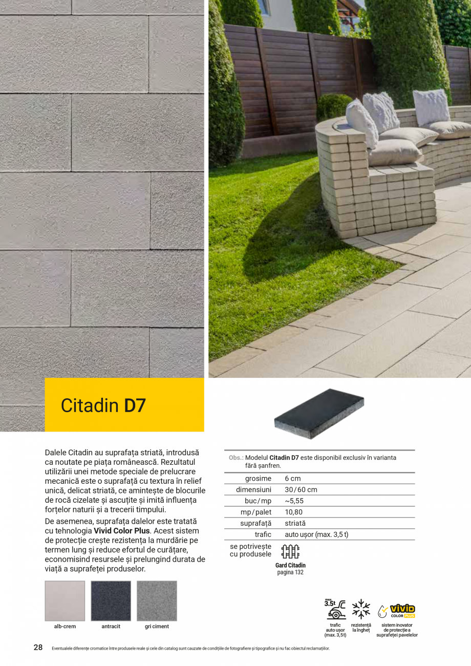 Pagina 24-Catalog de produse Elis  Pavaje 2026-2027 ELIS PAVAJE Catalog, brosura Romana în valoare talentul...