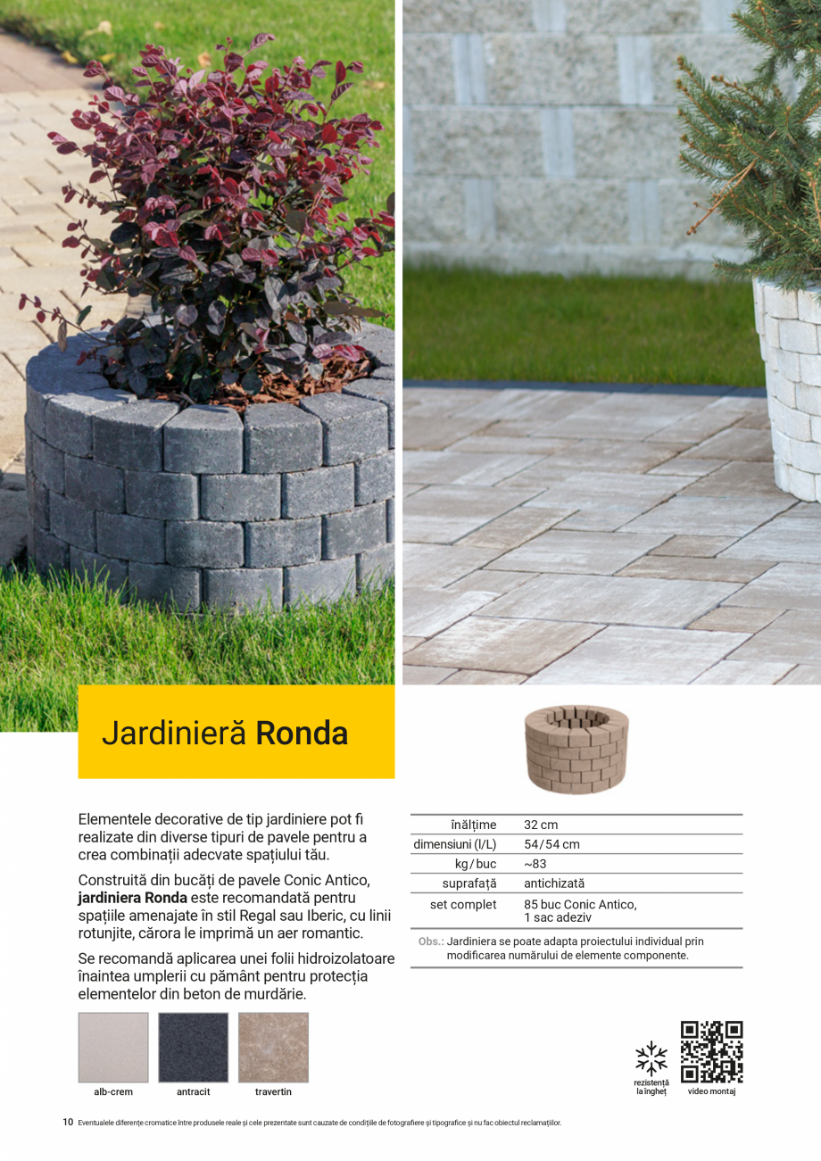 Pagina 10-Mobilier modular pentru gradina ELIS PAVAJE Catalog, brosura Romana 