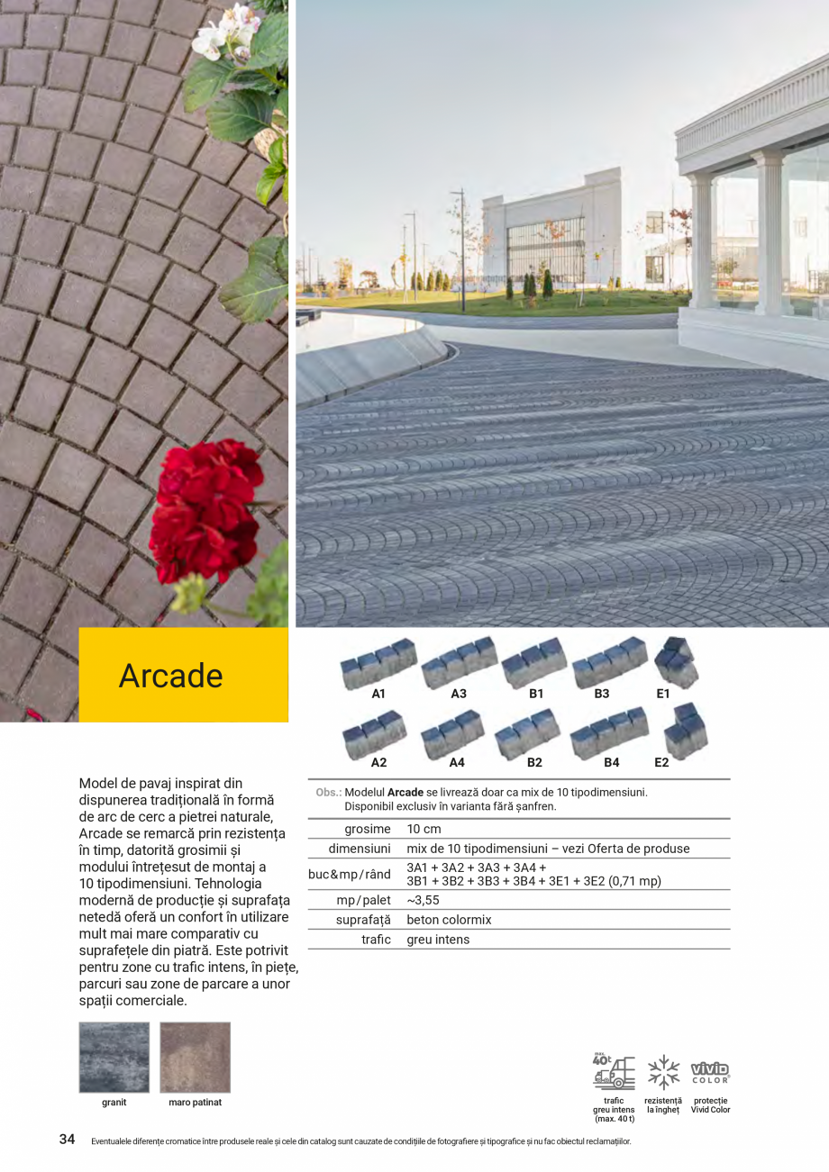 Pagina 24-Catalog - Elis Pavaje - 2024-2025 - Rigole din beton compact pentru zone cu trafic pietonal ELIS...
