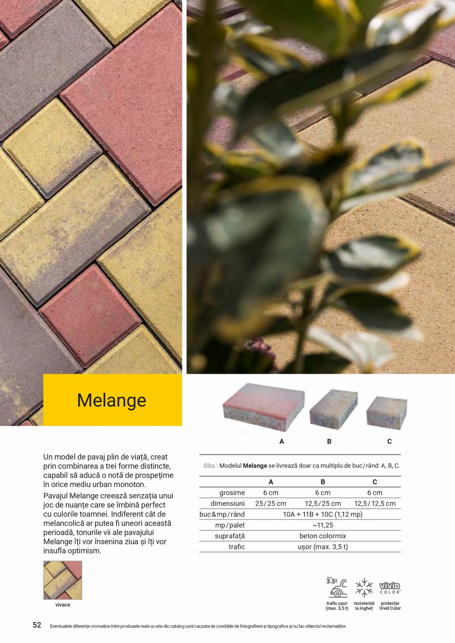 Pagina 42-Catalog - Elis Pavaje - 2024-2025 - Rigole din beton compact pentru zone cu trafic pietonal ELIS...