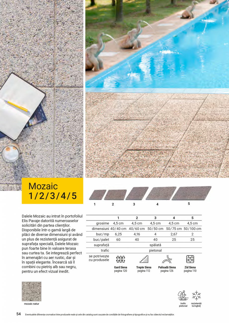 Pagina 44-Catalog - Elis Pavaje - 2024-2025 - Rigole din beton compact pentru zone cu trafic pietonal ELIS...