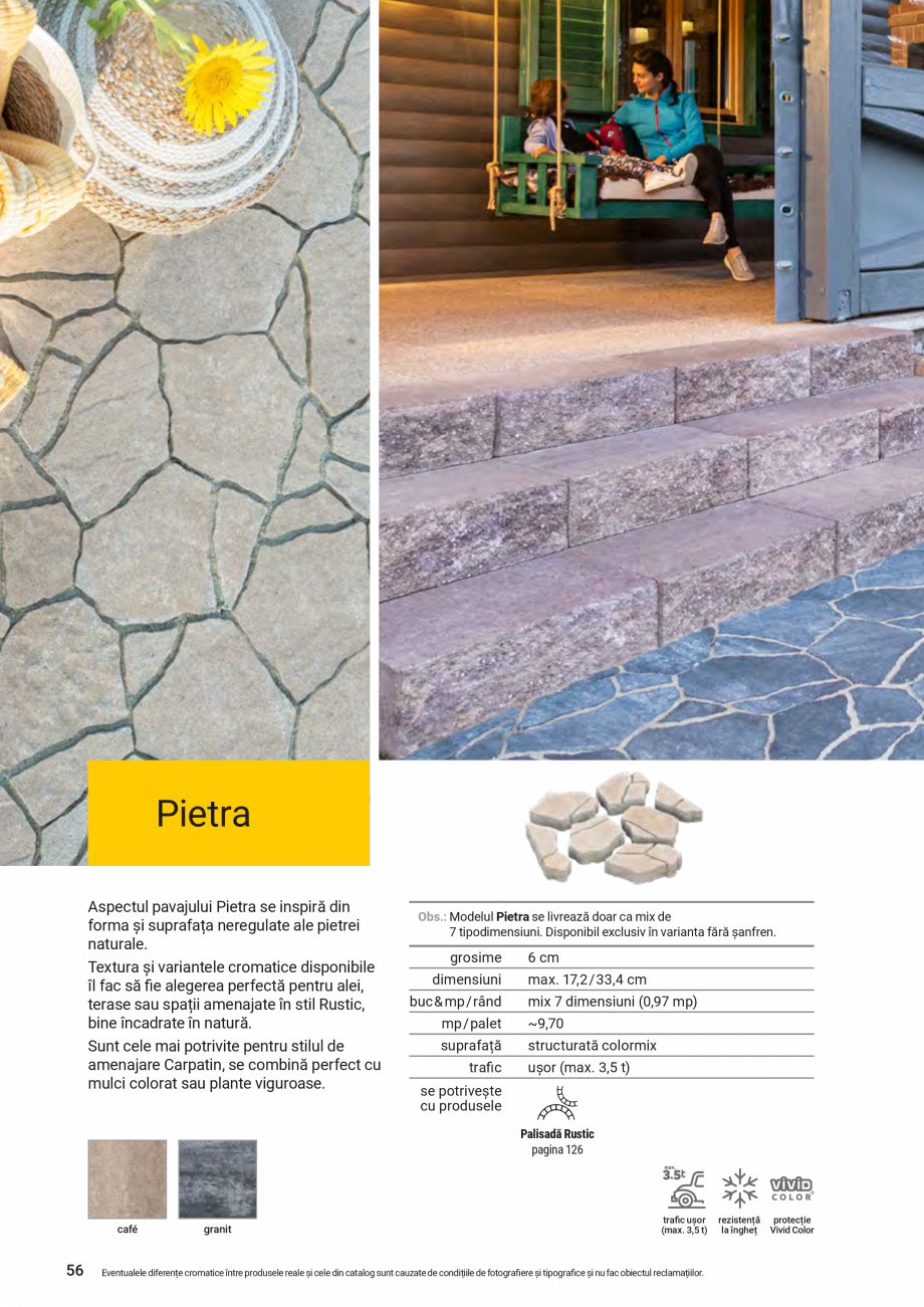 Pagina 46-Catalog - Elis Pavaje - 2024-2025 - Rigole din beton compact pentru zone cu trafic pietonal ELIS...