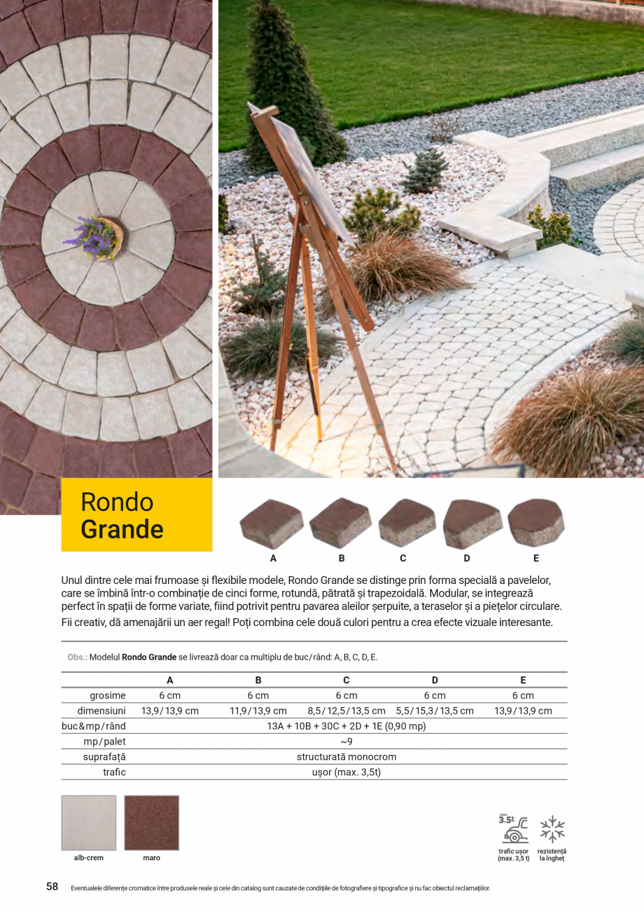 Pagina 48-Catalog - Elis Pavaje - 2024-2025 - Rigole din beton compact pentru zone cu trafic pietonal ELIS...