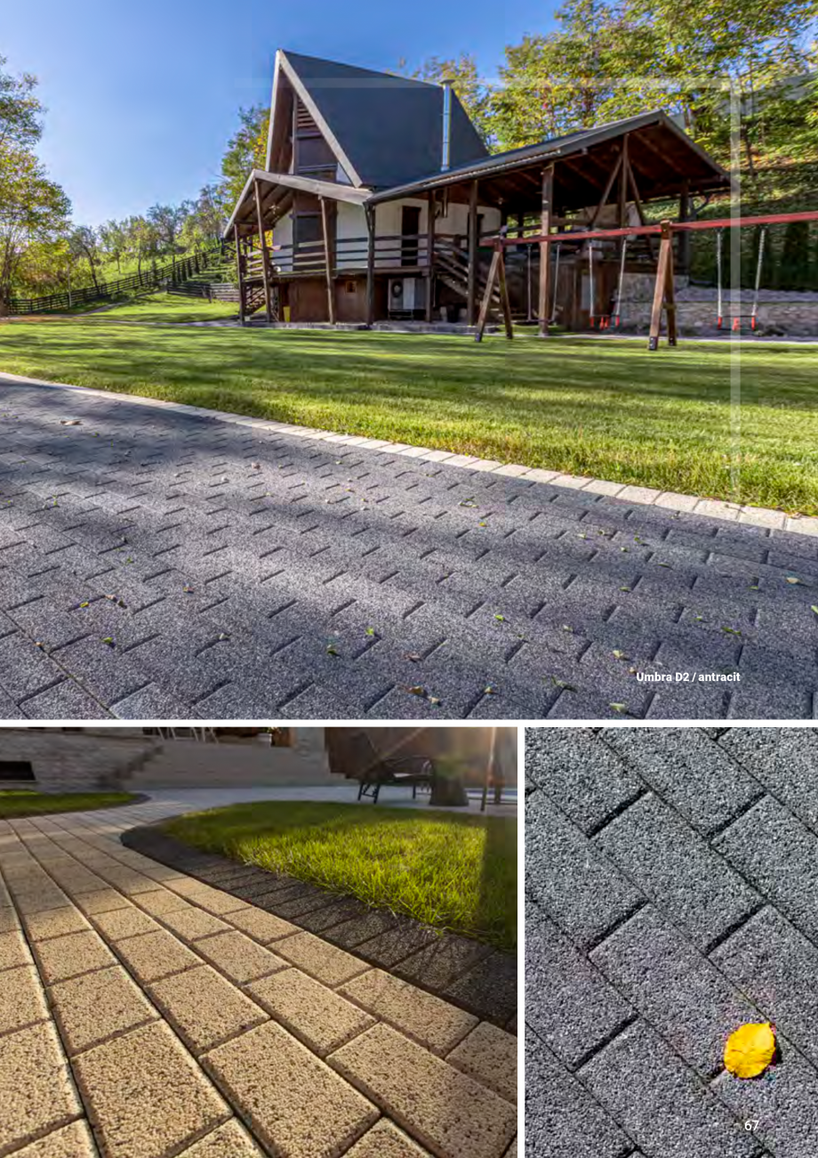 Pagina 57-Catalog - Elis Pavaje - 2024-2025 - Rigole din beton compact pentru zone cu trafic pietonal ELIS...