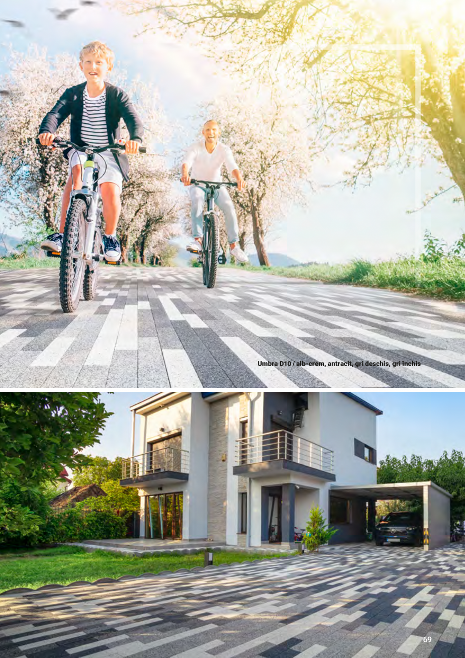 Pagina 59-Catalog - Elis Pavaje - 2024-2025 - Rigole din beton compact pentru zone cu trafic pietonal ELIS...