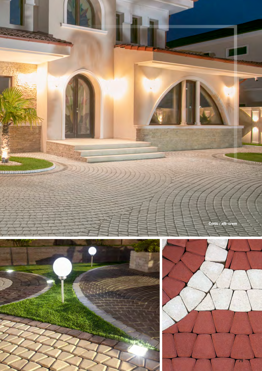 Pagina 69-Catalog - Elis Pavaje - 2024-2025 - Rigole din beton compact pentru zone cu trafic pietonal ELIS...
