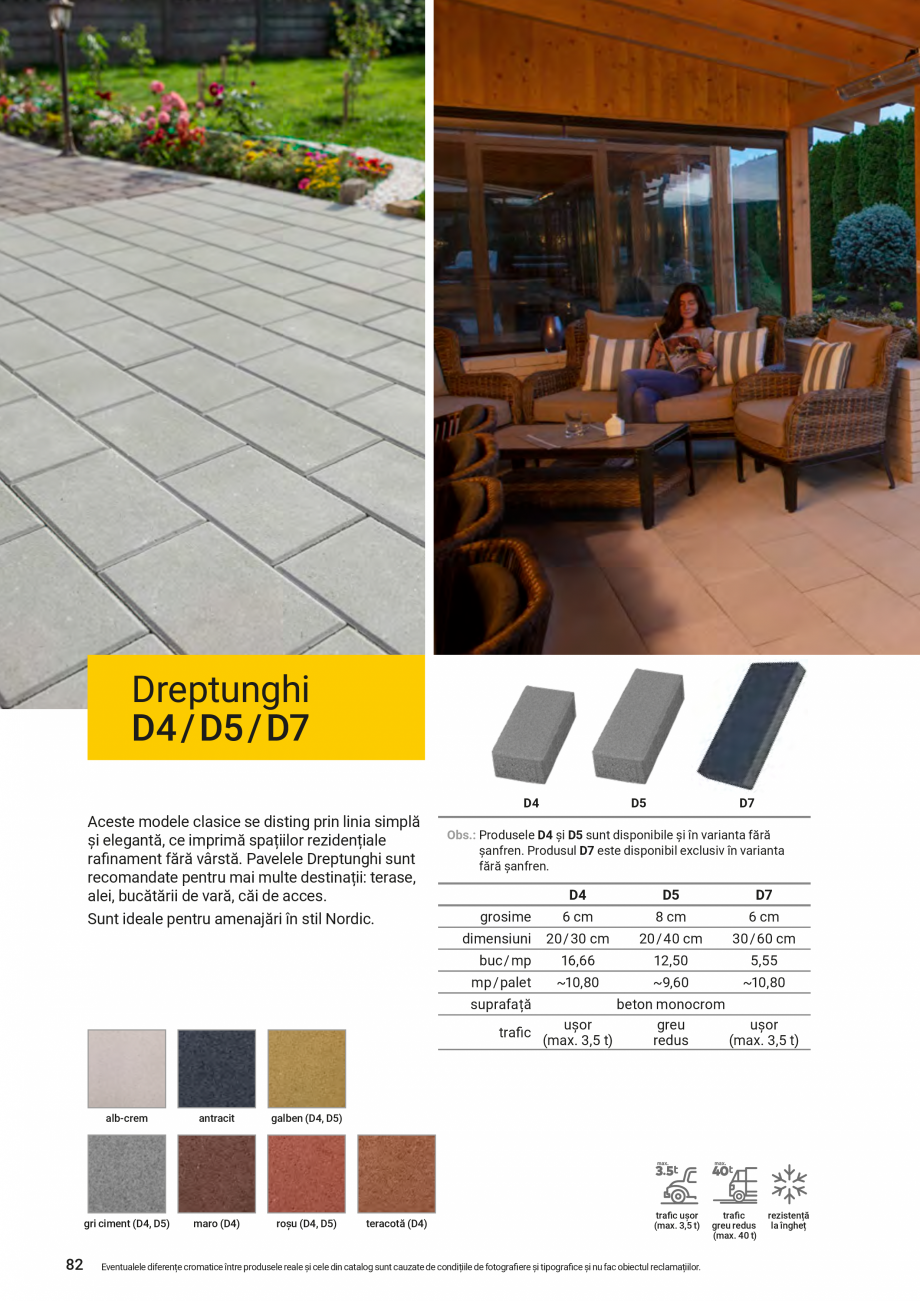 Pagina 72-Catalog - Elis Pavaje - 2024-2025 - Rigole din beton compact pentru zone cu trafic pietonal ELIS...