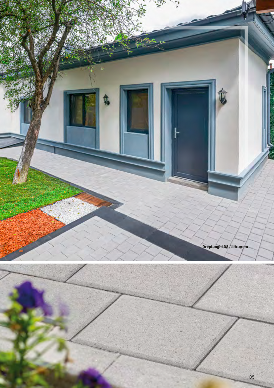 Pagina 75-Catalog - Elis Pavaje - 2024-2025 - Rigole din beton compact pentru zone cu trafic pietonal ELIS...