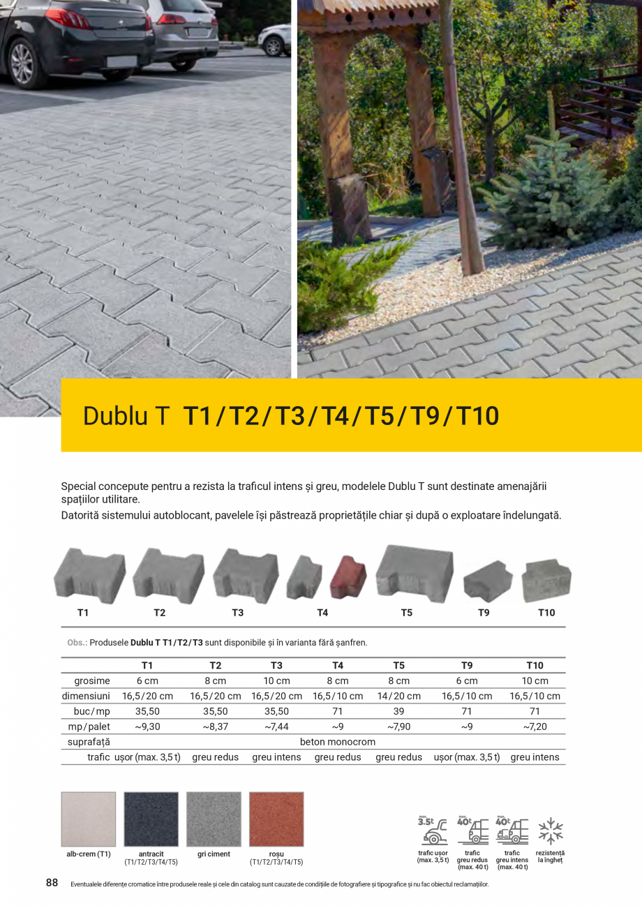 Pagina 78-Catalog - Elis Pavaje - 2024-2025 - Rigole din beton compact pentru zone cu trafic pietonal ELIS...