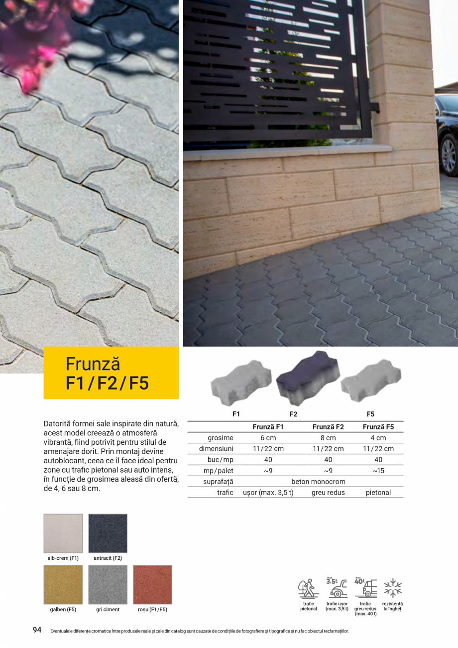 Pagina 84-Catalog - Elis Pavaje - 2024-2025 - Rigole din beton compact pentru zone cu trafic pietonal ELIS...