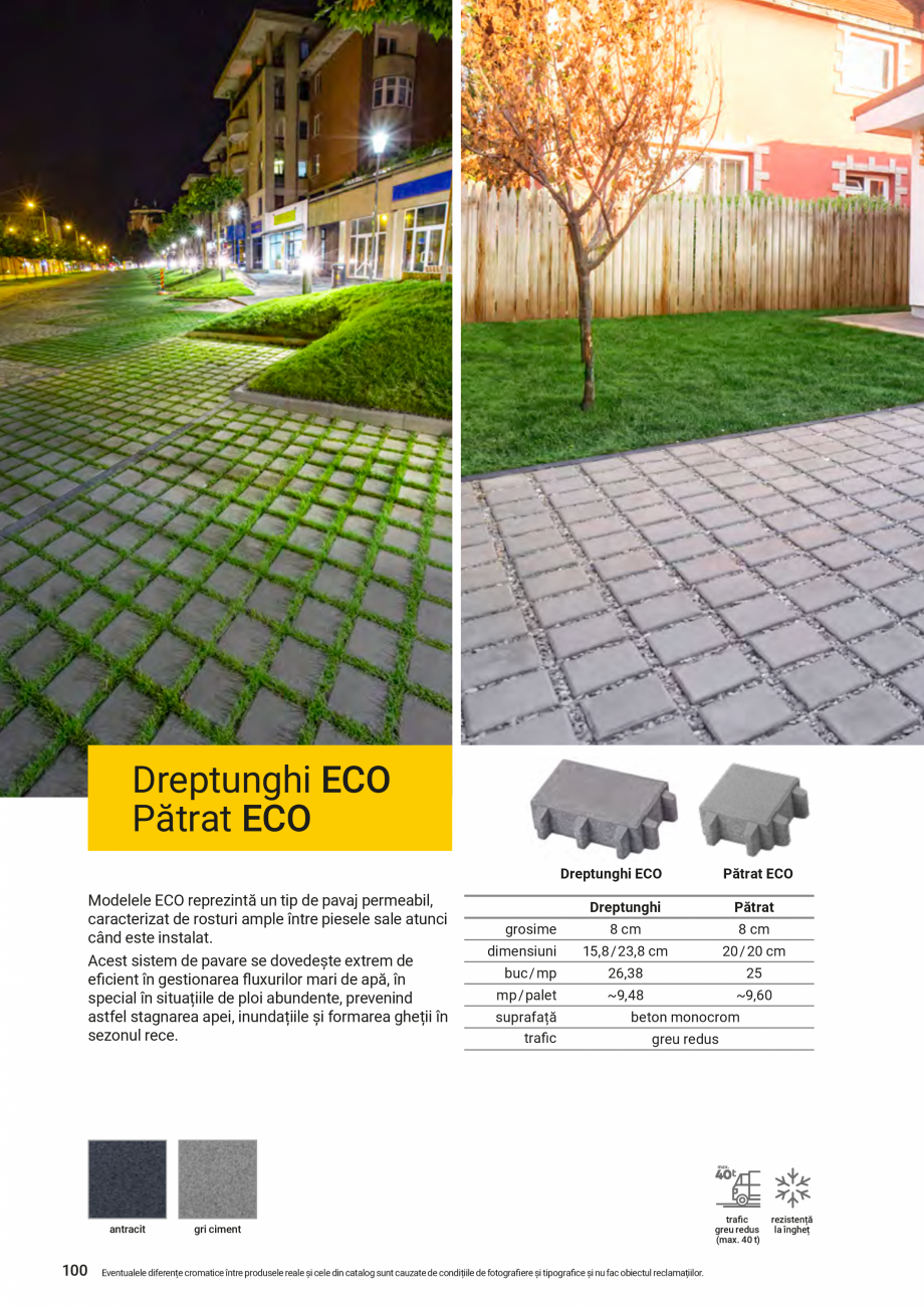 Pagina 90-Catalog - Elis Pavaje - 2024-2025 - Rigole din beton compact pentru zone cu trafic pietonal ELIS...