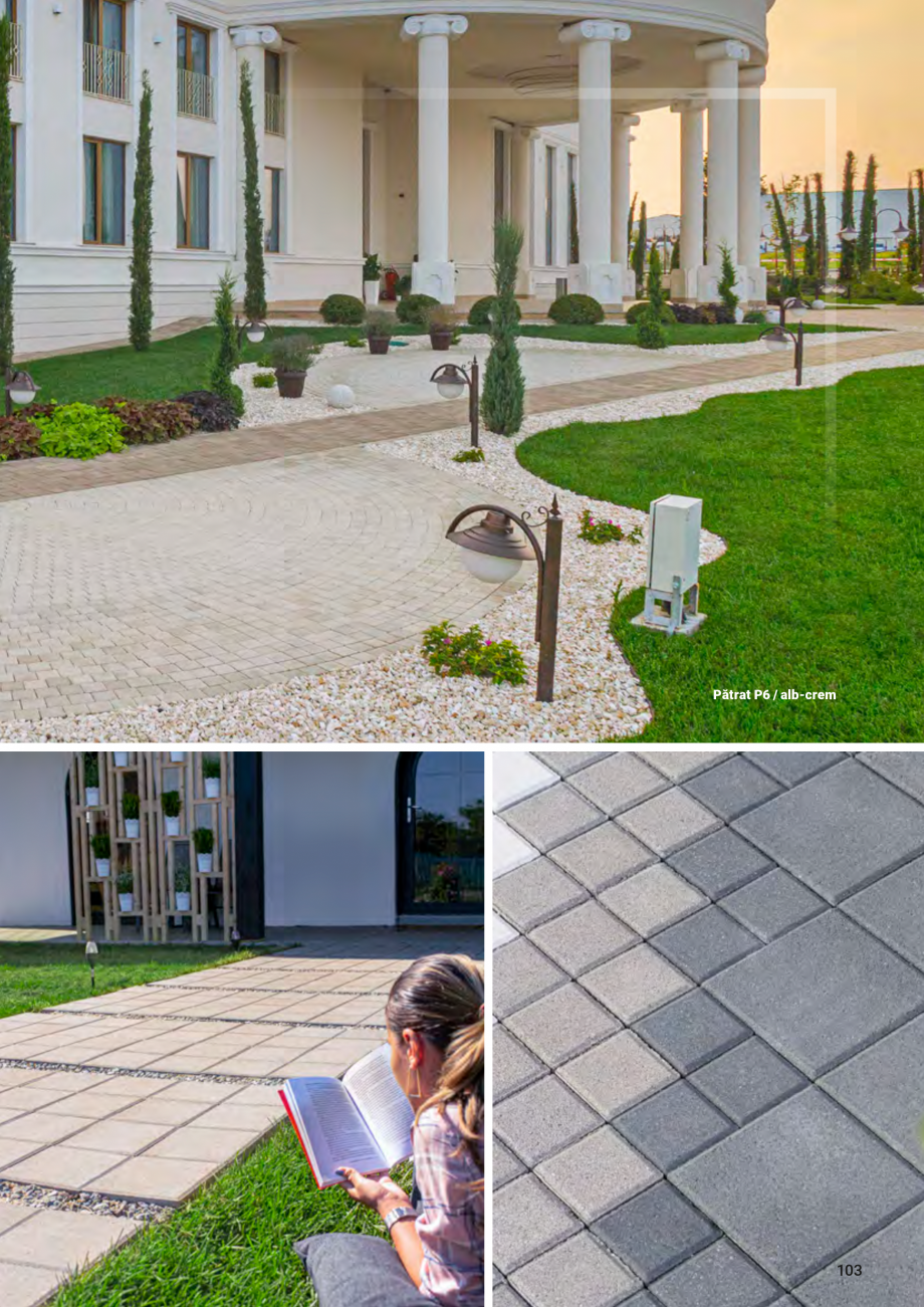 Pagina 97-Catalog - Elis Pavaje - 2024-2025 - Rigole din beton compact pentru zone cu trafic pietonal ELIS...