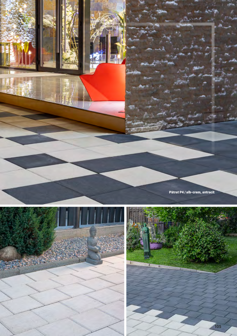 Pagina 101-Catalog - Elis Pavaje - 2024-2025 - Rigole din beton compact pentru zone cu trafic pietonal ELIS...