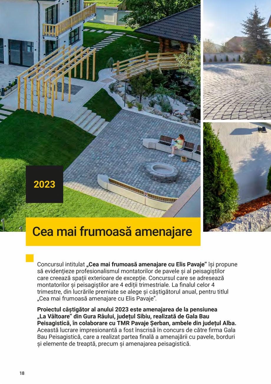 Pagina 107-Catalog - Elis Pavaje - 2024-2025 - Rigole din beton compact pentru zone cu trafic pietonal ELIS...