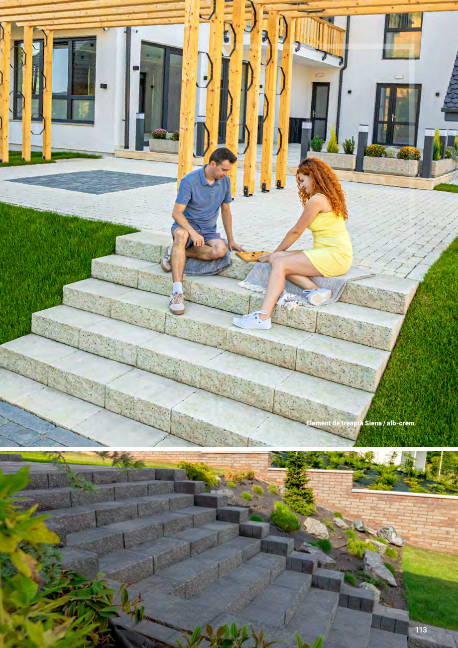 Pagina 113-Catalog - Elis Pavaje - 2024-2025 - Rigole din beton compact pentru zone cu trafic pietonal ELIS...