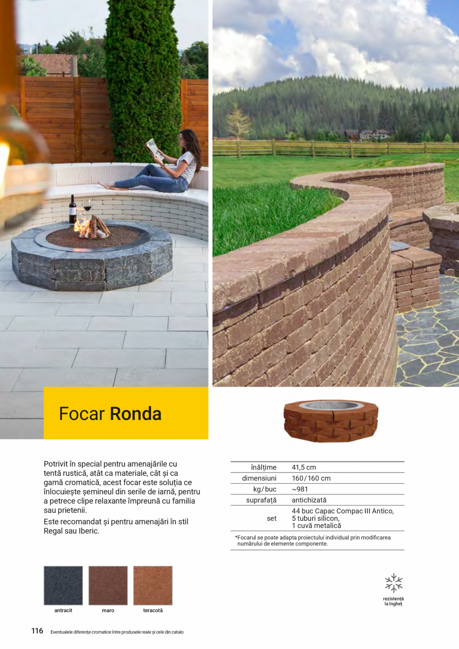 Pagina 116-Catalog - Elis Pavaje - 2024-2025 - Rigole din beton compact pentru zone cu trafic pietonal ELIS...