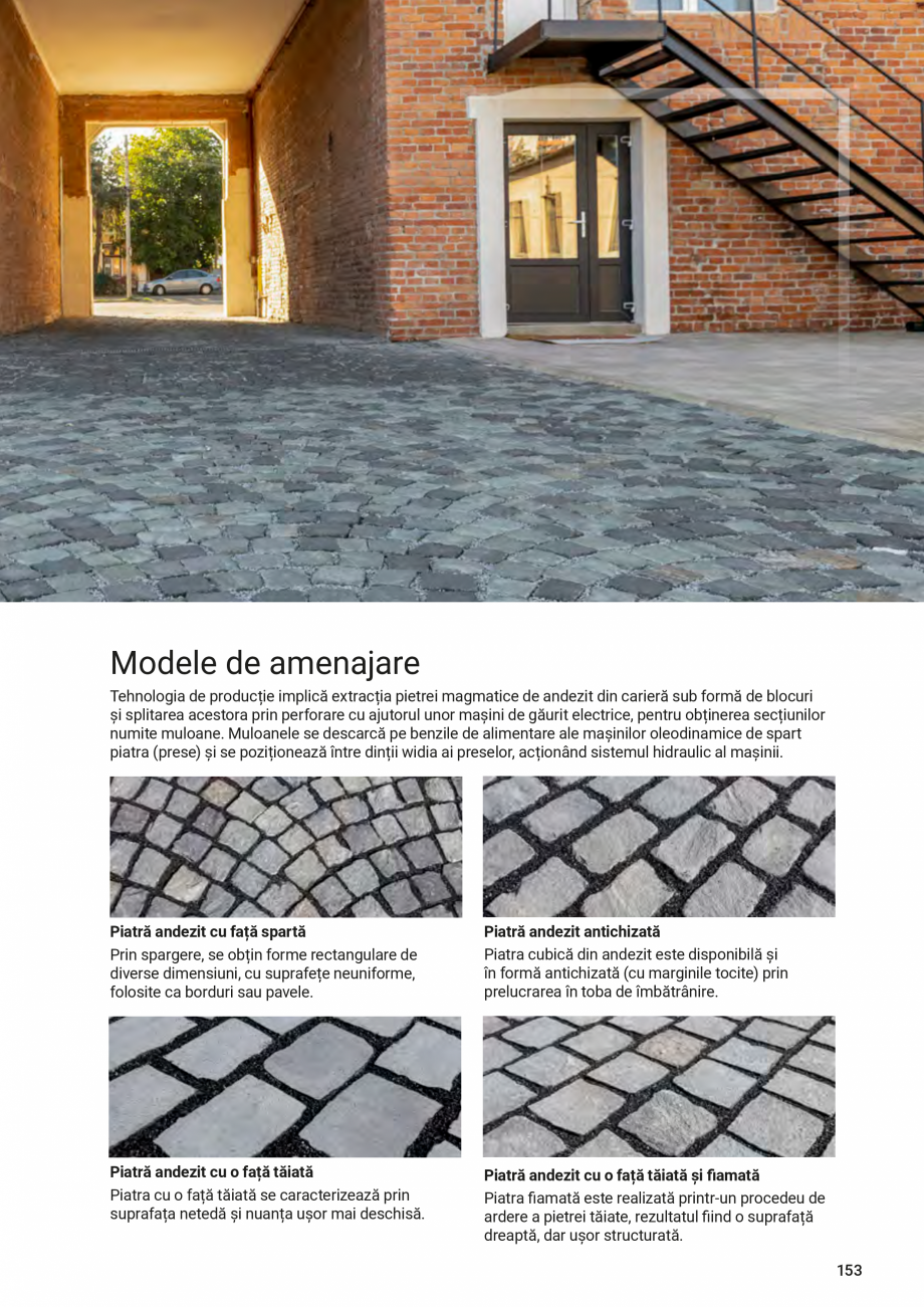 Pagina 153-Catalog - Elis Pavaje - 2024-2025 - Rigole din beton compact pentru zone cu trafic pietonal ELIS...