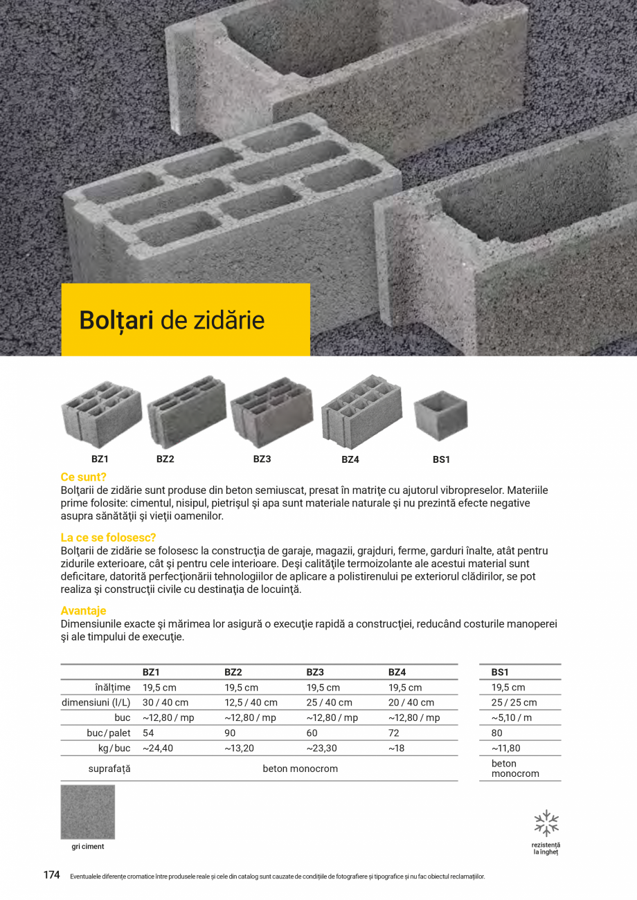 Pagina 174-Catalog - Elis Pavaje - 2024-2025 - Rigole din beton compact pentru zone cu trafic pietonal ELIS...