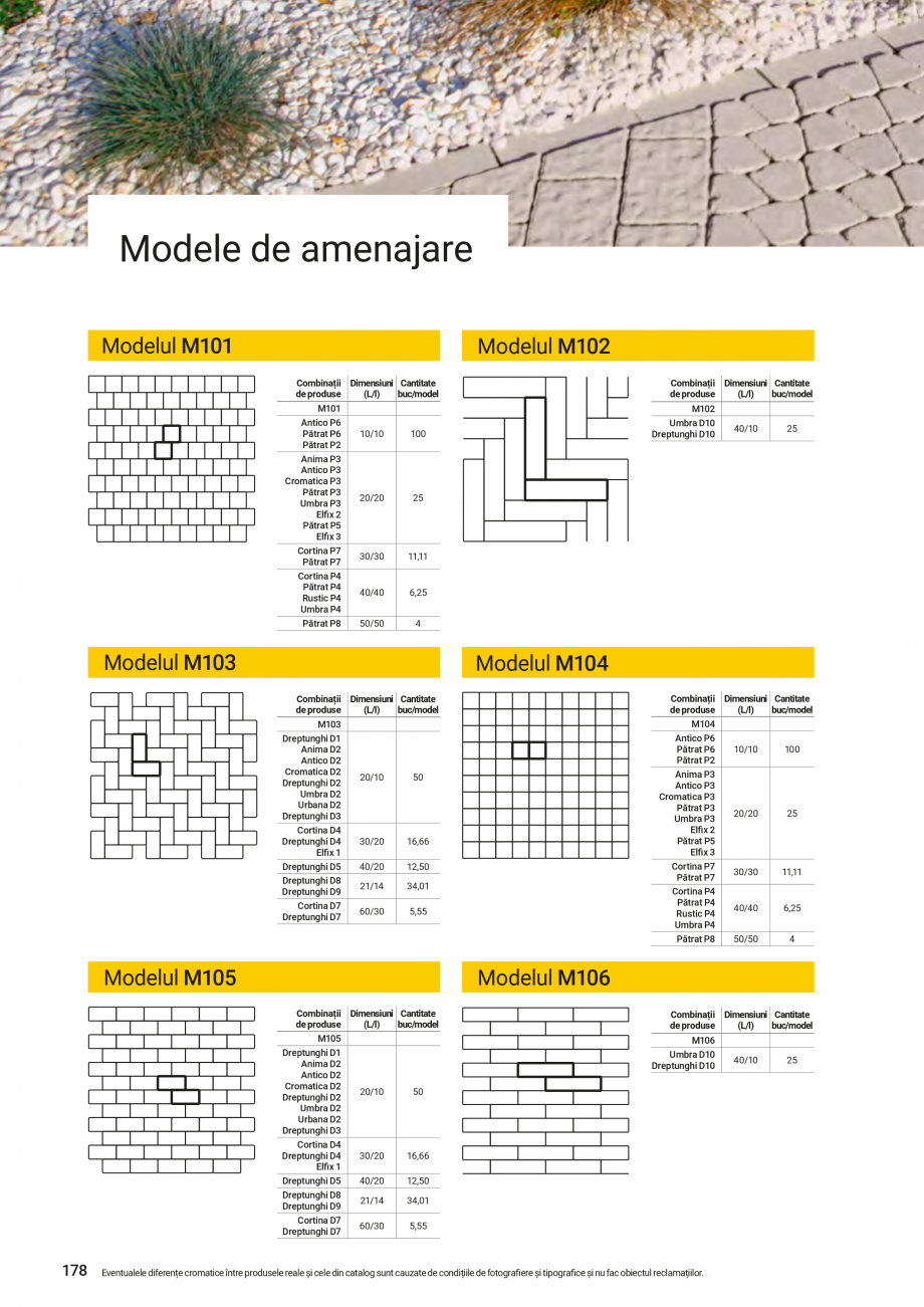 Pagina 178-Catalog - Elis Pavaje - 2024-2025 - Rigole din beton compact pentru zone cu trafic pietonal ELIS...