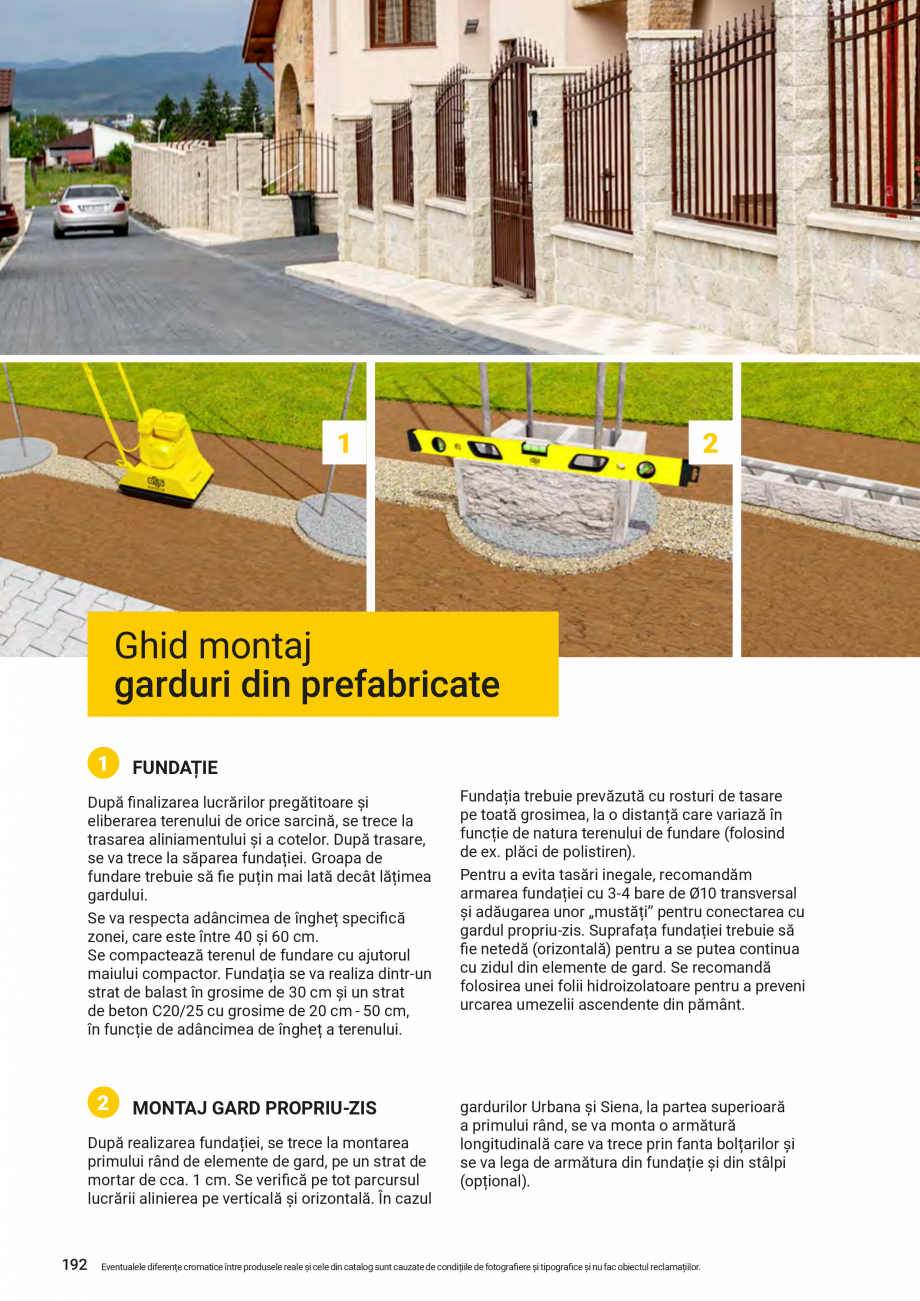 Pagina 192-Catalog - Elis Pavaje - 2024-2025 - Rigole din beton compact pentru zone cu trafic pietonal ELIS...