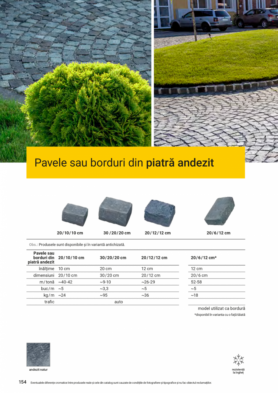 Pagina 154-Catalog - Elis Pavaje - 2024-2025 - Blocheti si boltari din beton pentru ziduri de sprijin ELIS...