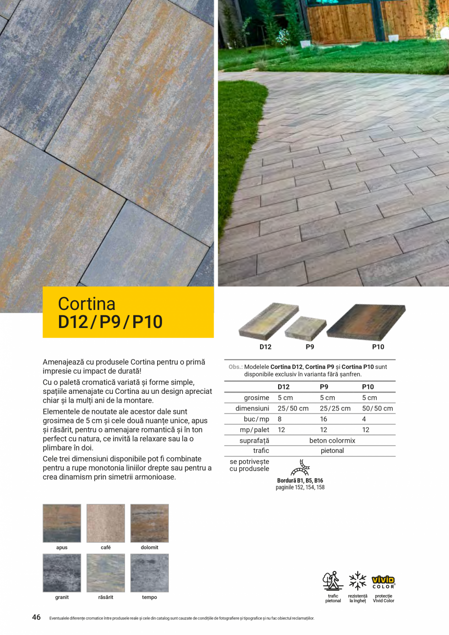 Pagina 42-Catalog de produse Elis  Pavaje 2026-2027 - Blocheti si boltari din beton ELIS PAVAJE Catalog,...