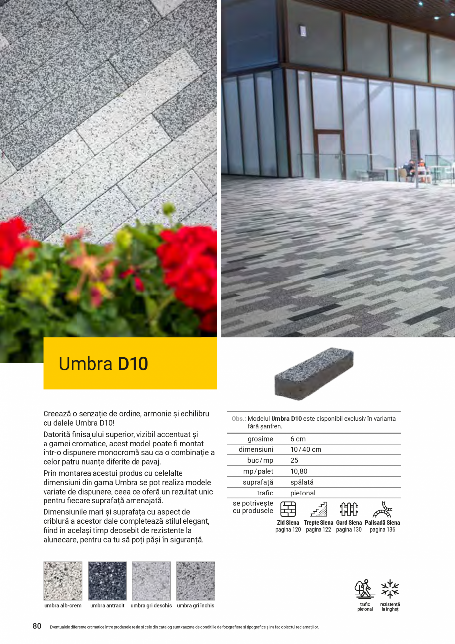 Pagina 76-Catalog de produse Elis  Pavaje 2026-2027 - Blocheti si boltari din beton ELIS PAVAJE Catalog,...