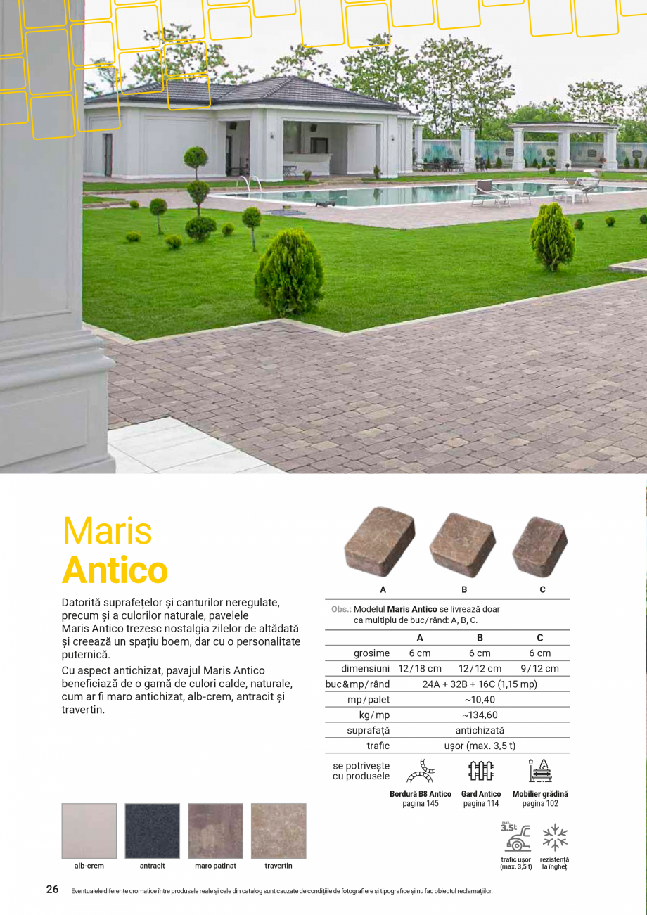 Pagina 26 - Catalog de produse si idei de amenajare Elis Pavaje 2022-2023 - Rigole din beton compact...