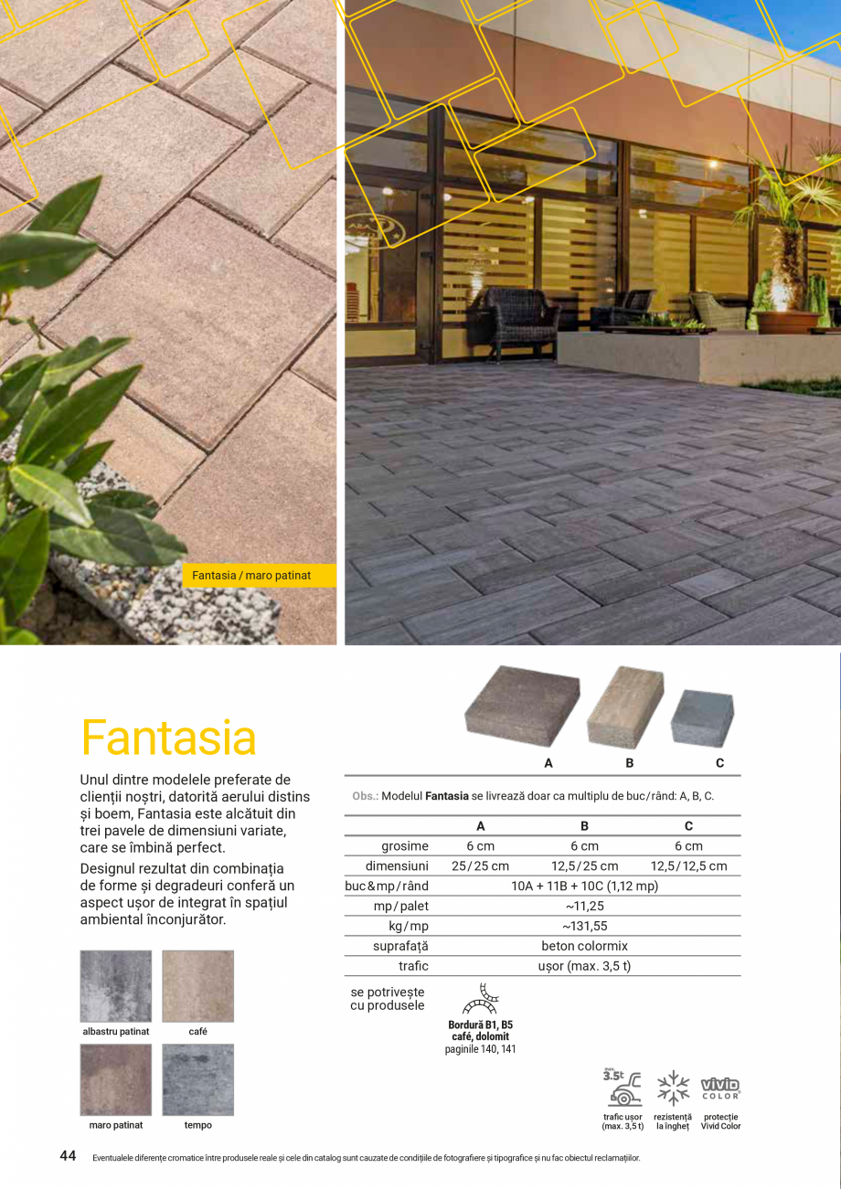 Pagina 44 - Catalog de produse si idei de amenajare Elis Pavaje 2022-2023 - Rigole din beton compact...