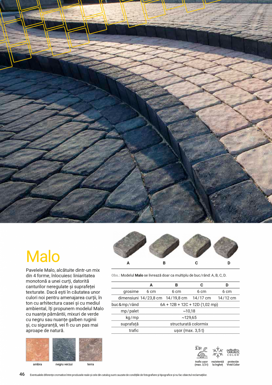 Pagina 46 - Catalog de produse si idei de amenajare Elis Pavaje 2022-2023 - Rigole din beton compact...