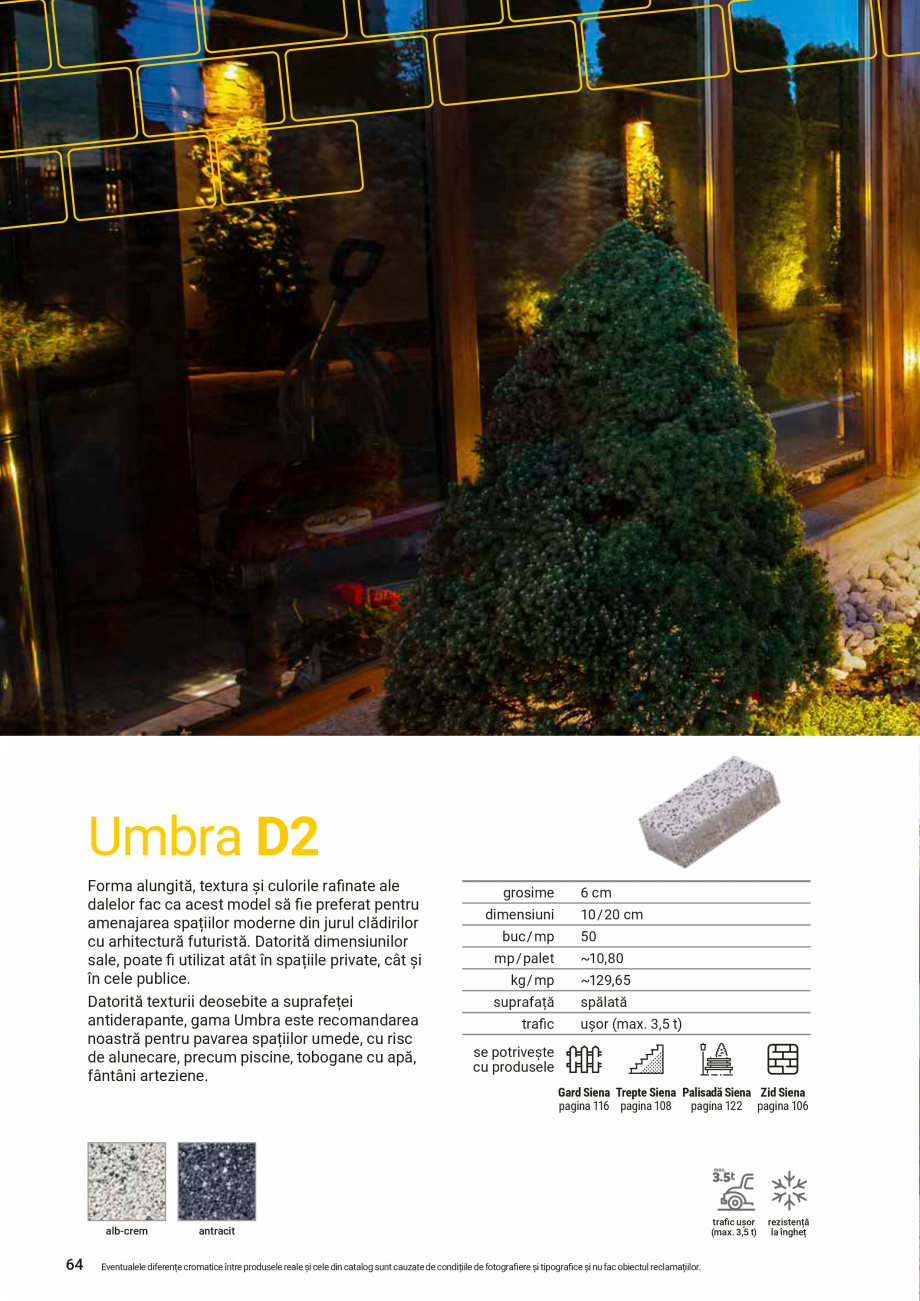 Pagina 64 - Catalog de produse si idei de amenajare Elis Pavaje 2022-2023 - Rigole din beton compact...