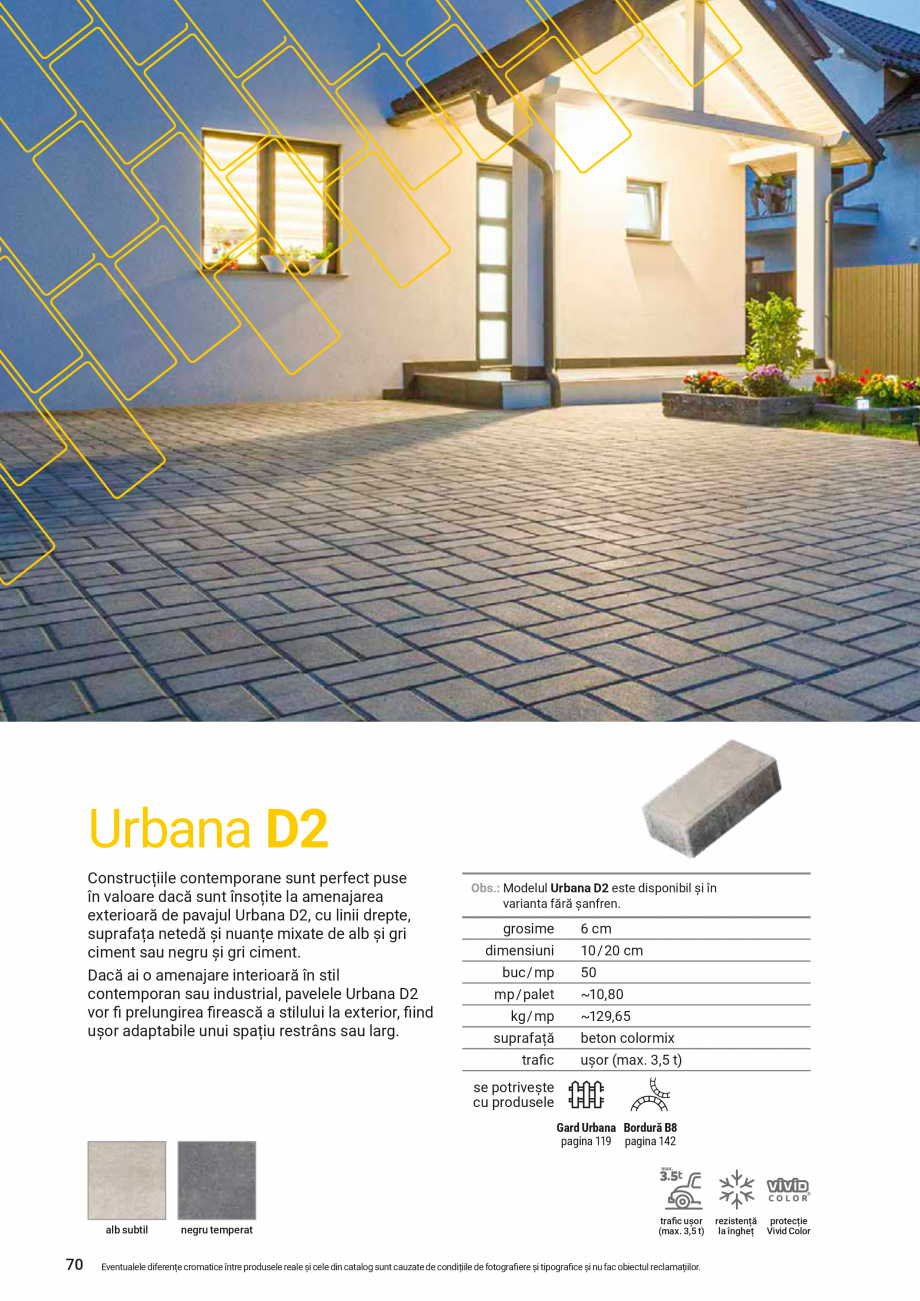 Pagina 70 - Catalog de produse si idei de amenajare Elis Pavaje 2022-2023 - Rigole din beton compact...