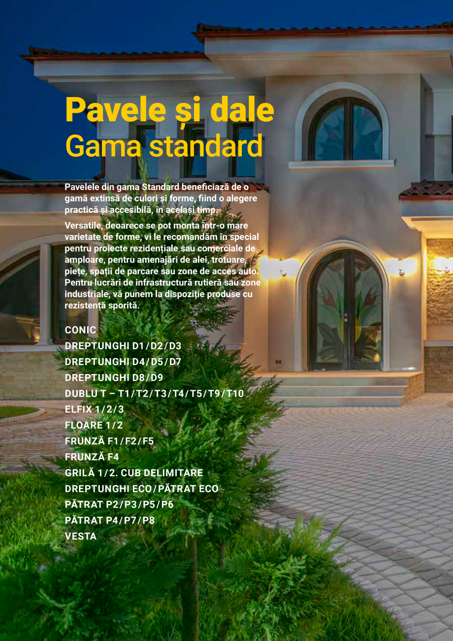 Pagina 72 - Catalog de produse si idei de amenajare Elis Pavaje 2022-2023 - Rigole din beton compact...