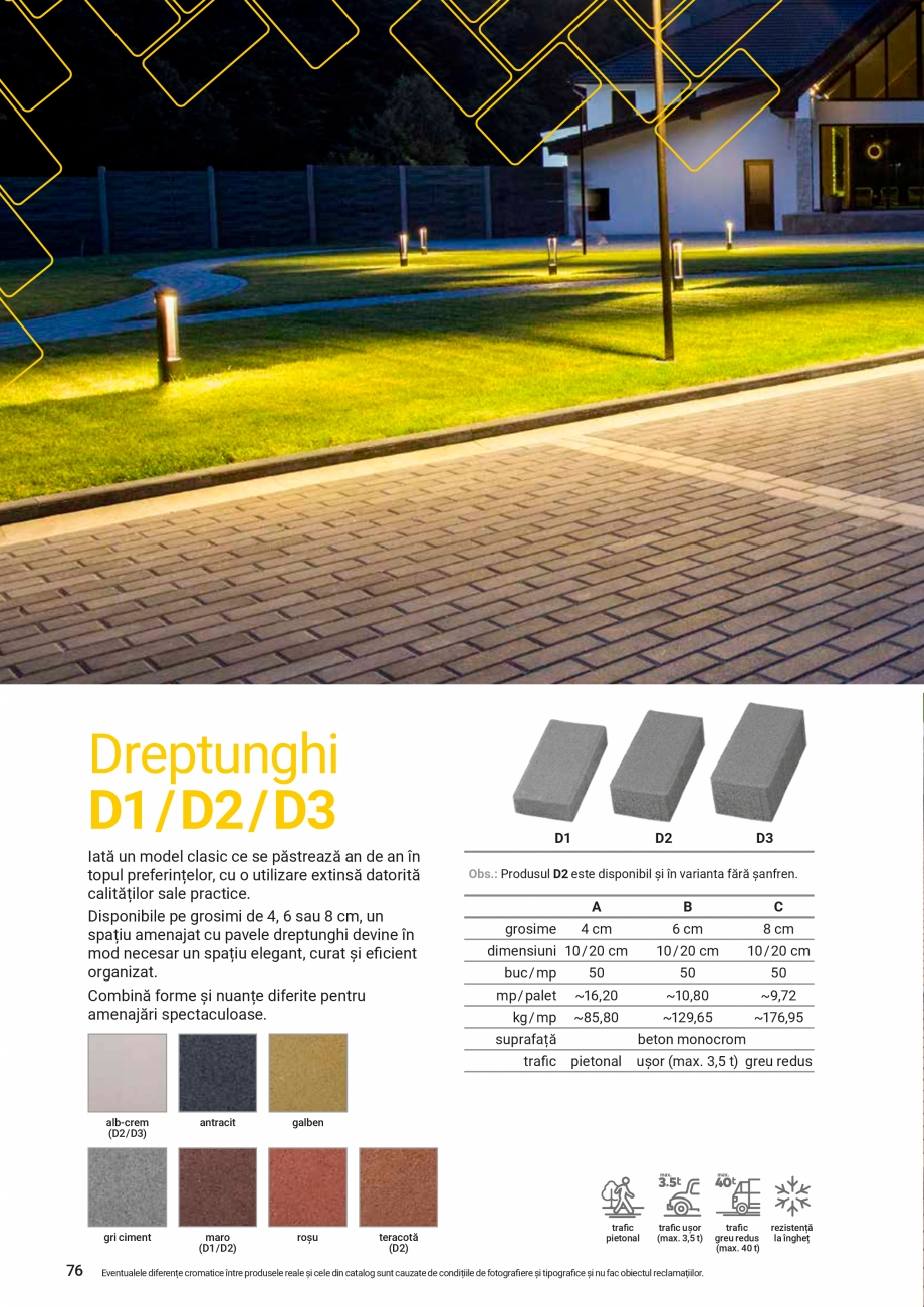 Pagina 76 - Catalog de produse si idei de amenajare Elis Pavaje 2022-2023 - Rigole din beton compact...