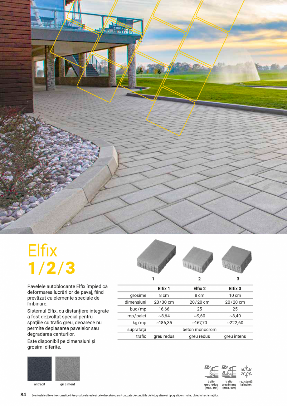 Pagina 84 - Catalog de produse si idei de amenajare Elis Pavaje 2022-2023 - Rigole din beton compact...
