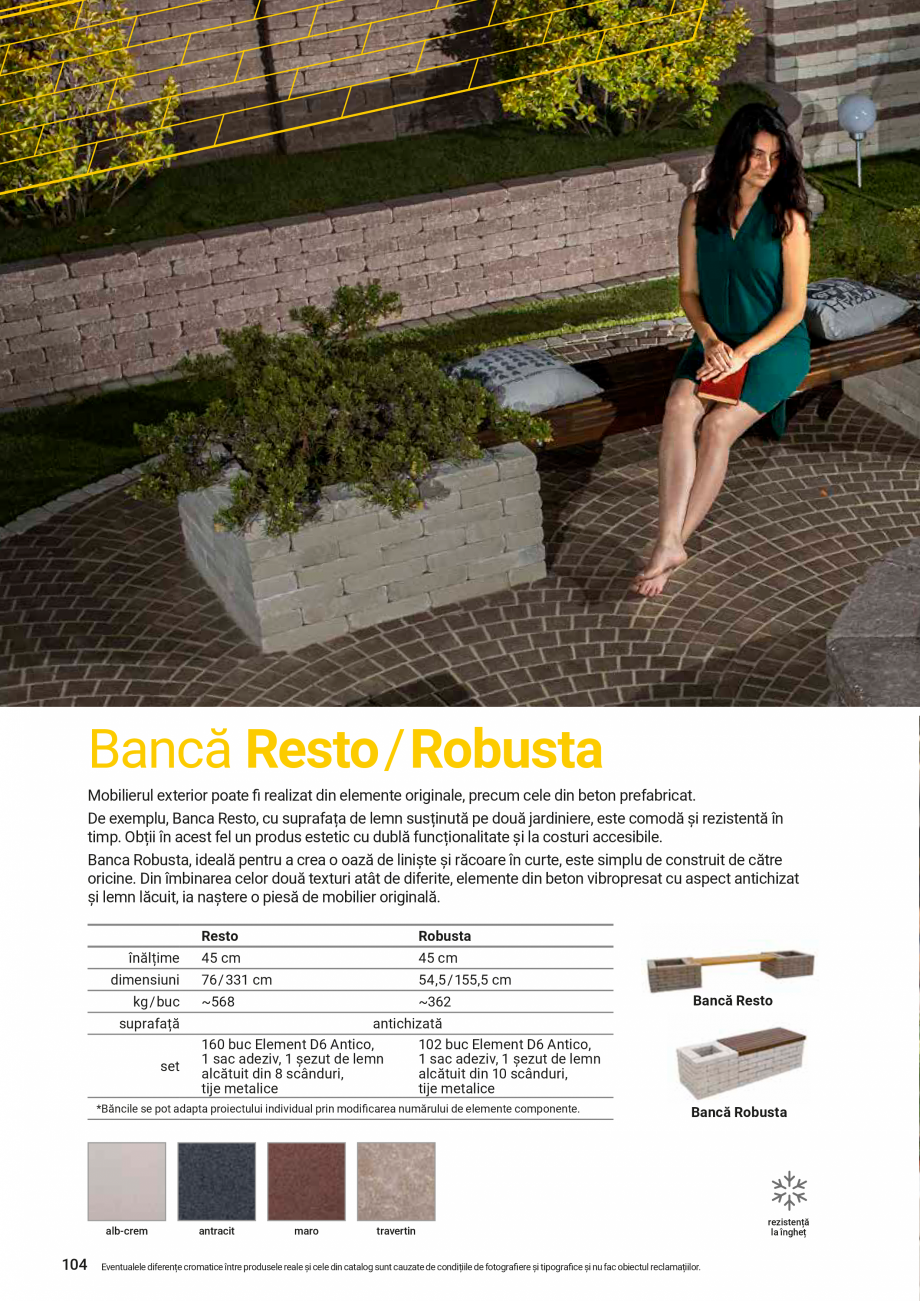 Pagina 104 - Catalog de produse si idei de amenajare Elis Pavaje 2022-2023 - Rigole din beton...