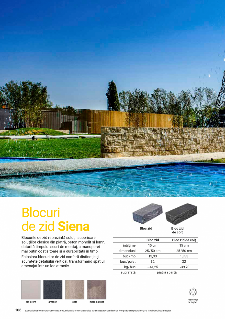 Pagina 106 - Catalog de produse si idei de amenajare Elis Pavaje 2022-2023 - Rigole din beton...