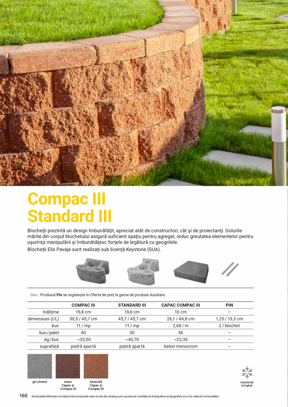 Pagina 160 - Catalog de produse si idei de amenajare Elis Pavaje 2022-2023 - Rigole din beton...